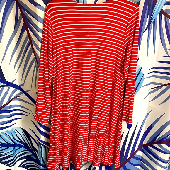 Old Navy Red & White Striped Dress Women’s Size Small - Picture 5 of 5